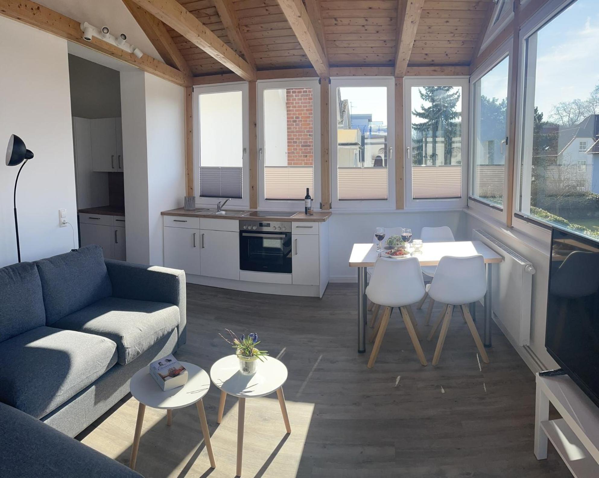 Haus Urvasi Apartment Любек Стая снимка
